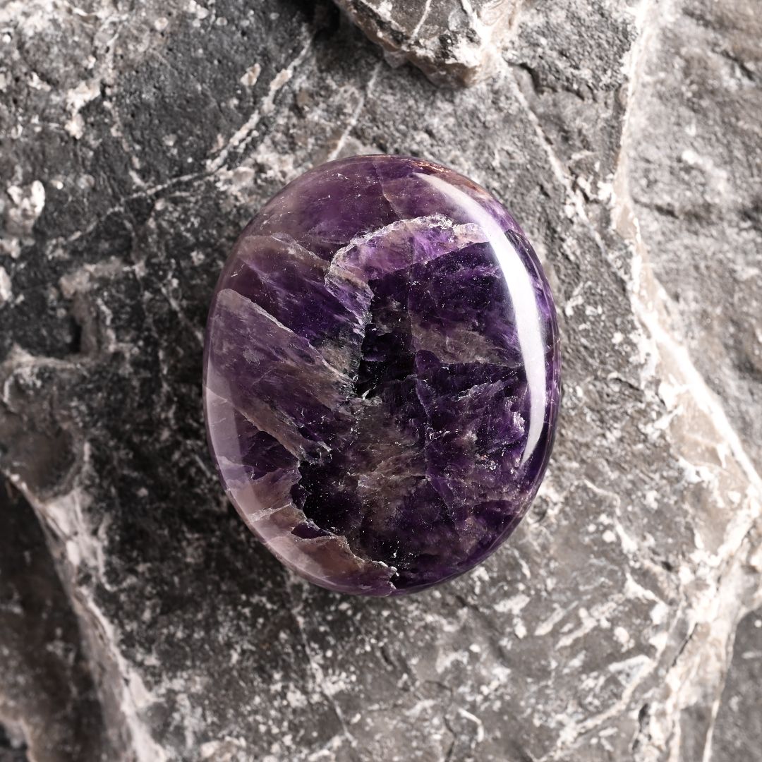 Amethyst Palm Stone by Maison Etherique