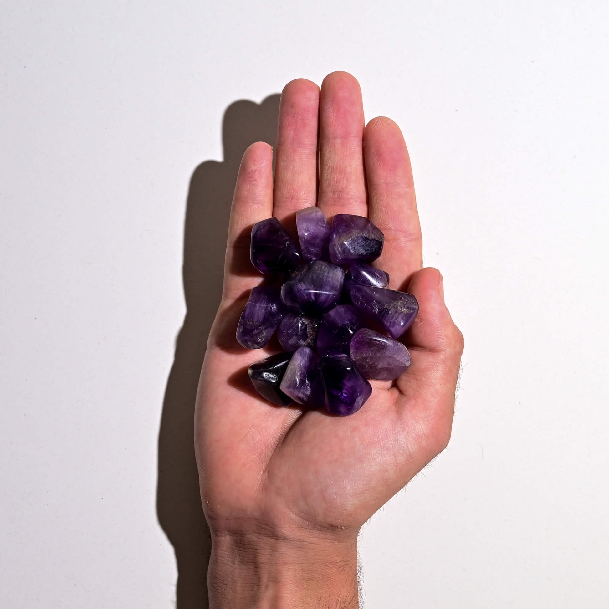 Handful of Amethyst Tumble Stone