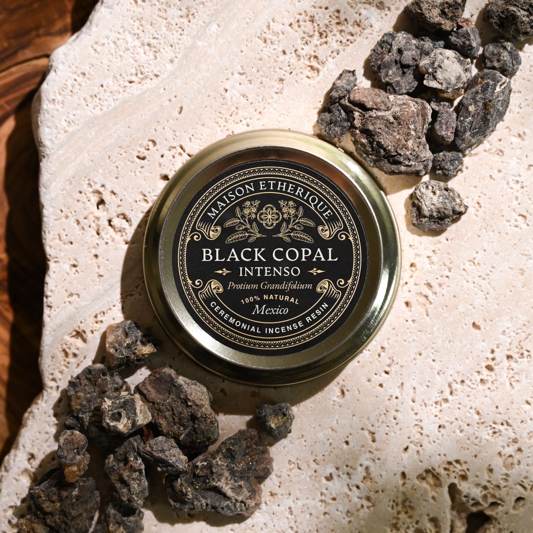 Black Copal Intenso Resin Incense by Maison Etherique