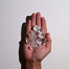 Handful of Clear Quartz Tumbled Stones 