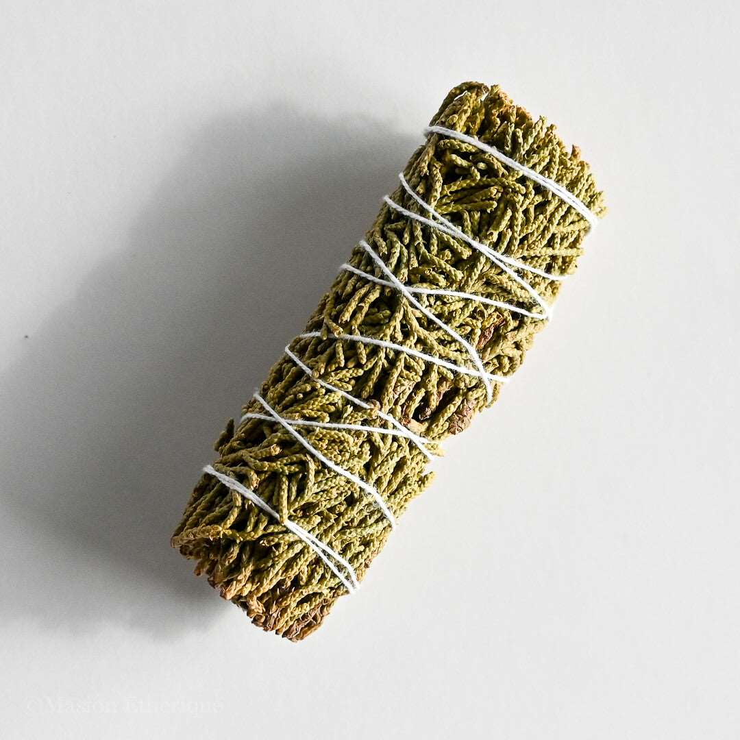 Juniper Smudge Stick 4 inches by Maison Etherique