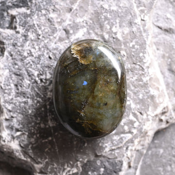 Labradorite Palm Stone by Maison Etherique