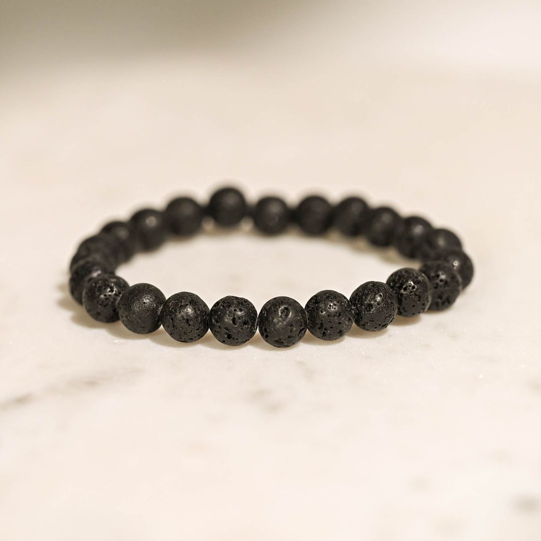 Lava Stone Bracelet by maison Etherique