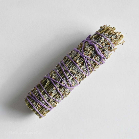 Lavender Smudge Stick 6 inches by Maison Etherique 