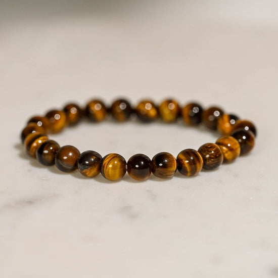 Tiger Eye Crystal Bracelet by Maison Etherique