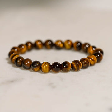 Tiger Eye Crystal Bracelet by Maison Etherique