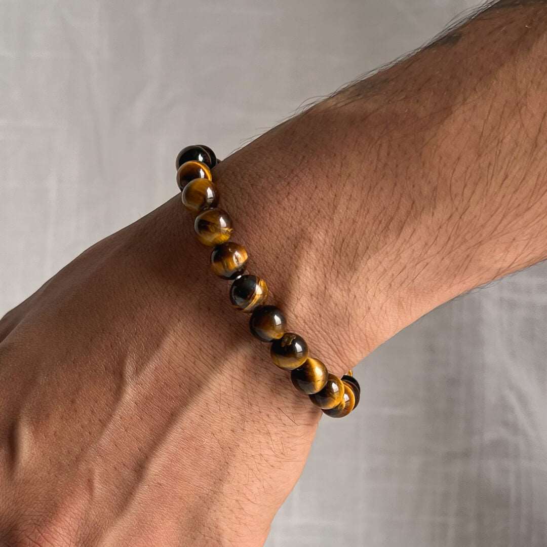 Tiger's Eye Bracelet on hand