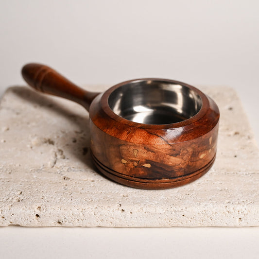 Wooden Incense Burner with long handle