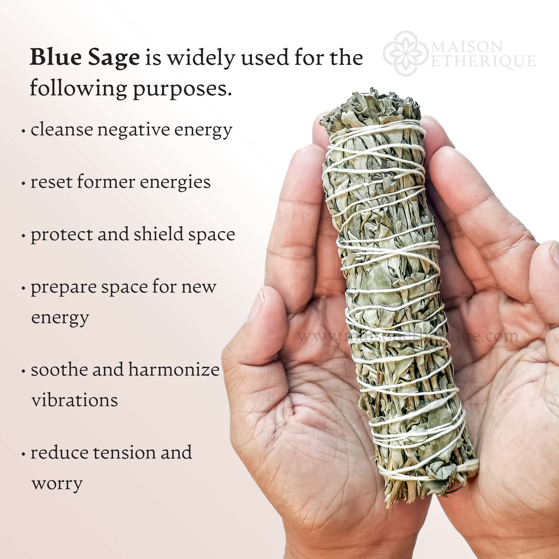 Benefits of Blue Sage by Maison Etherique 