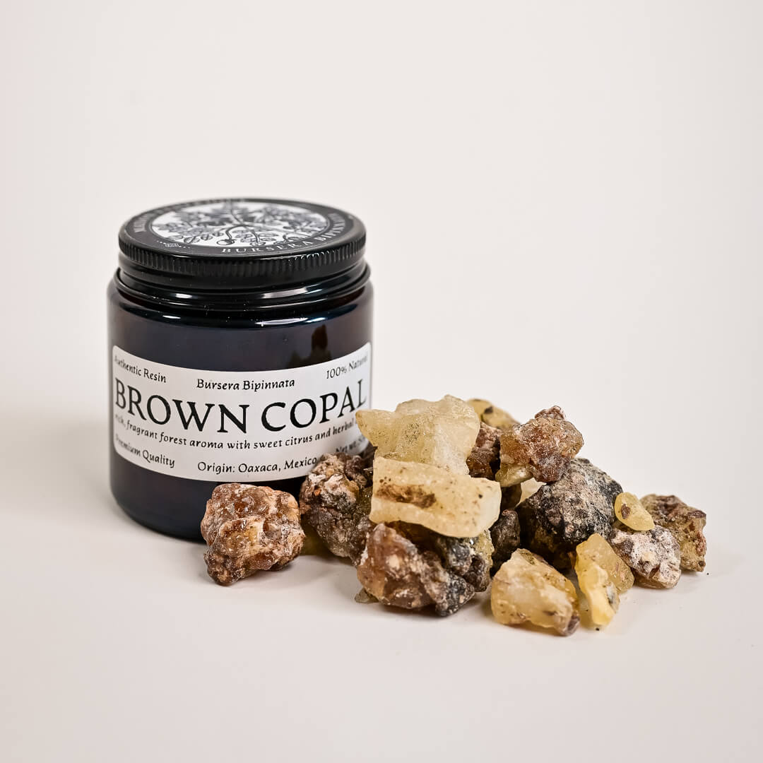 Brown Copal resin from mexico by Maison Etherique