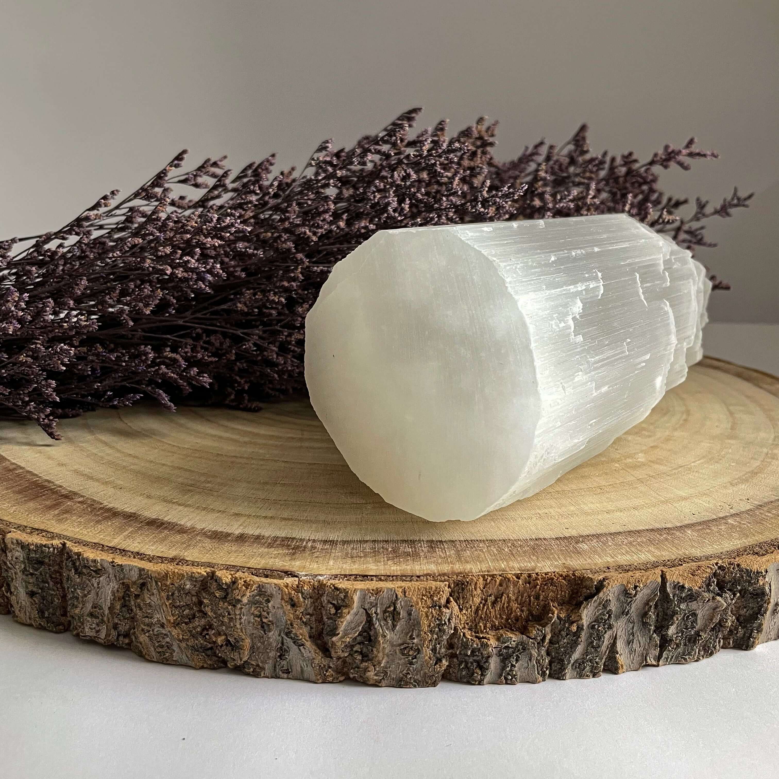 Selenite Crystal Tower - 20cm 