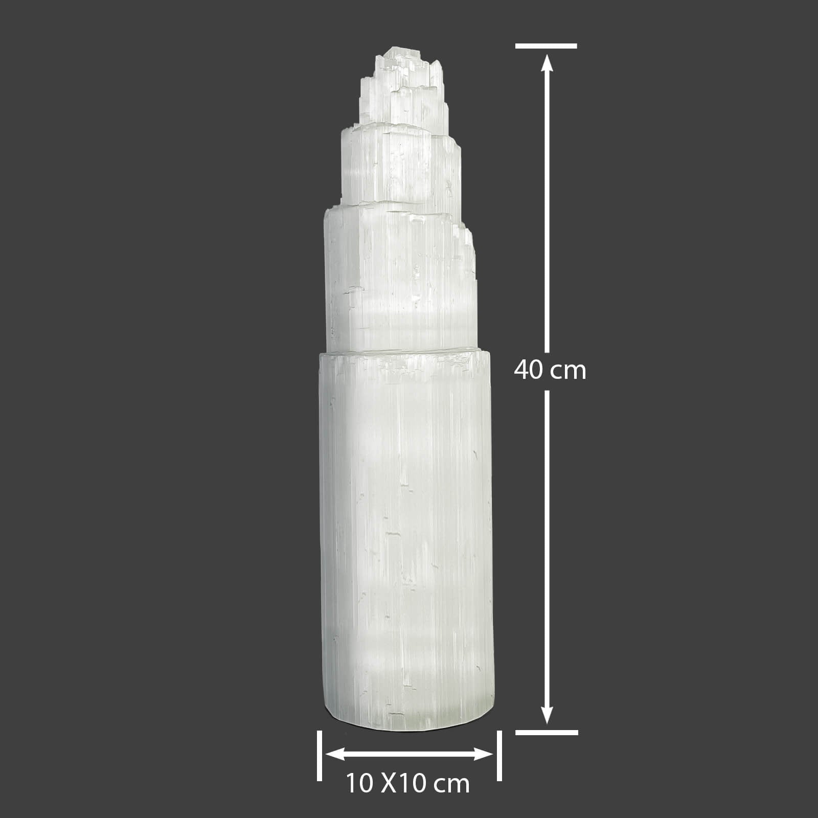 Selenite Crystal Tower Size